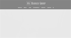 Desktop Screenshot of bannergroupllc.com